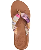 Roxy Women's Tulum Slip-On Flat Sandals