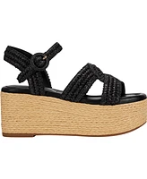 Marc Fisher Ltd Women's Payley Woven High Platform Wedge Sandals