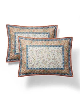 Lauren Ralph Lauren Bering Paisley Cotton Percale 3-Pc. Duvet Cover Set, King
