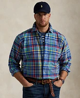 Polo Ralph Lauren Men's Big & Tall Plaid Oxford Shirt