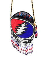 Grateful Dead Stealie Beaded Purse