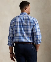 Polo Ralph Lauren Men's Big & Tall Plaid Oxford Shirt