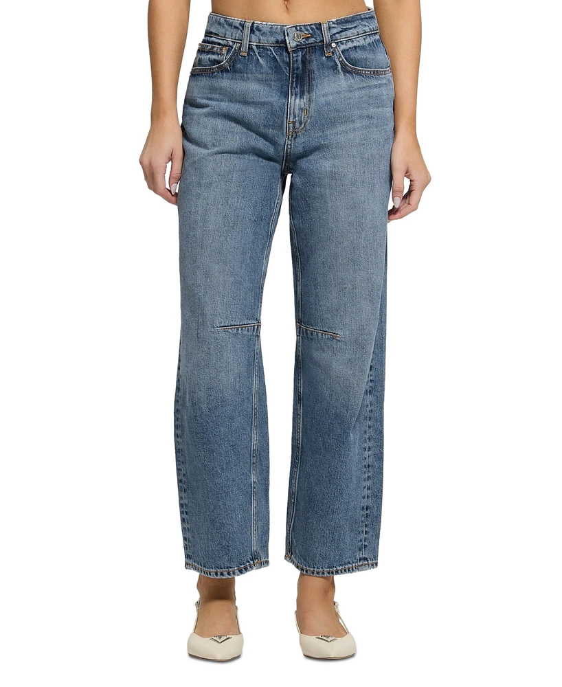 Guess Women's High-Rise Relaxed Barrel-Fit Jeans