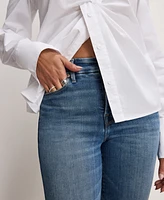 Good American Women's Soft Tech Bootcut Jeans