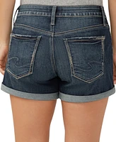 Silver Jeans Co. Women's Mid-Rise Denim Shorts