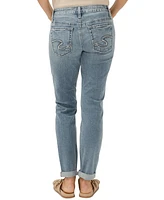 Silver Jeans Co. Women's Boyfriend Mid Rise