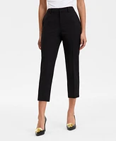 I.n.c. International Concepts Women's Slim Cropped Trousers, Exclusively at Macy's