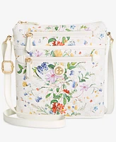 Giani Bernini Small Floral North South Crossbody, Exclusively at Macy's