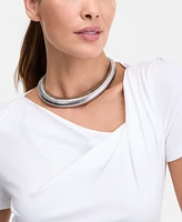 I.n.c. International Concepts Women's Asymmetric-Neck Top, Exclusively at Macy's