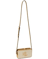 Lauren Ralph Lauren Canvas Small Witley Crossbody Wallet
