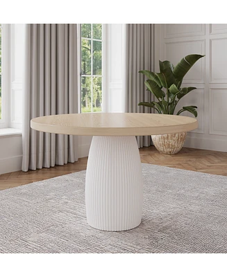 Lunare Round Dining Table, Created for Macy's