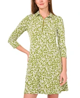 Msk Women's Printed Shift Dress