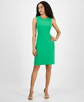 Kasper Women's Princess-Seam Sleeveless Sheath Dress, Regular & Petite Sizes