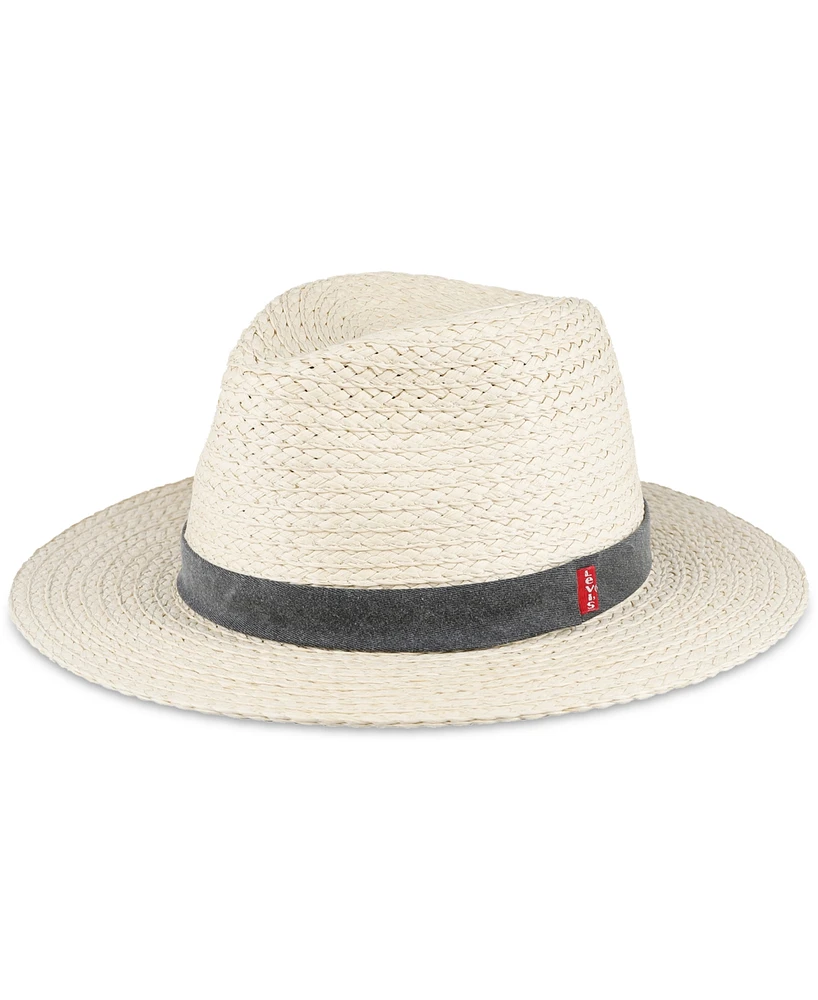 Levi's Men's Washed Twill Double Horse Logo Leather Patch Boonie Hat