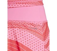 adidas Women's Club Wavy-Print Tennis Mini Skort