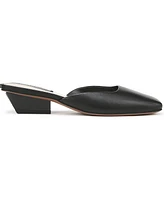 Franco Sarto Women's Nicola Square Toe Sculpted Heel Mules