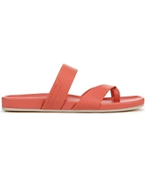 Franco Sarto Women's Estella Open Square Toe Slide Flat Sandals