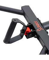 Sunny Health & Fitness Strength Training Olympic Barbell Hex Bar with Swivel Handle