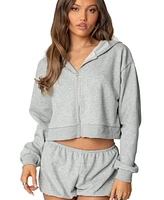 Edikted Women's Robina Zip Up Hoodie