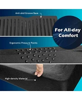 Portable Anti-Fatigue Standing Mat with Massage Point and Diverse Terrain for Office and Home