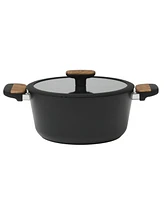 Oster Platinum Oxburg 14 Piece Forged Aluminum Pfa Free Non-toxic Premium Ceramic Non Stick Interior Cookware & Kitchen Tools Set