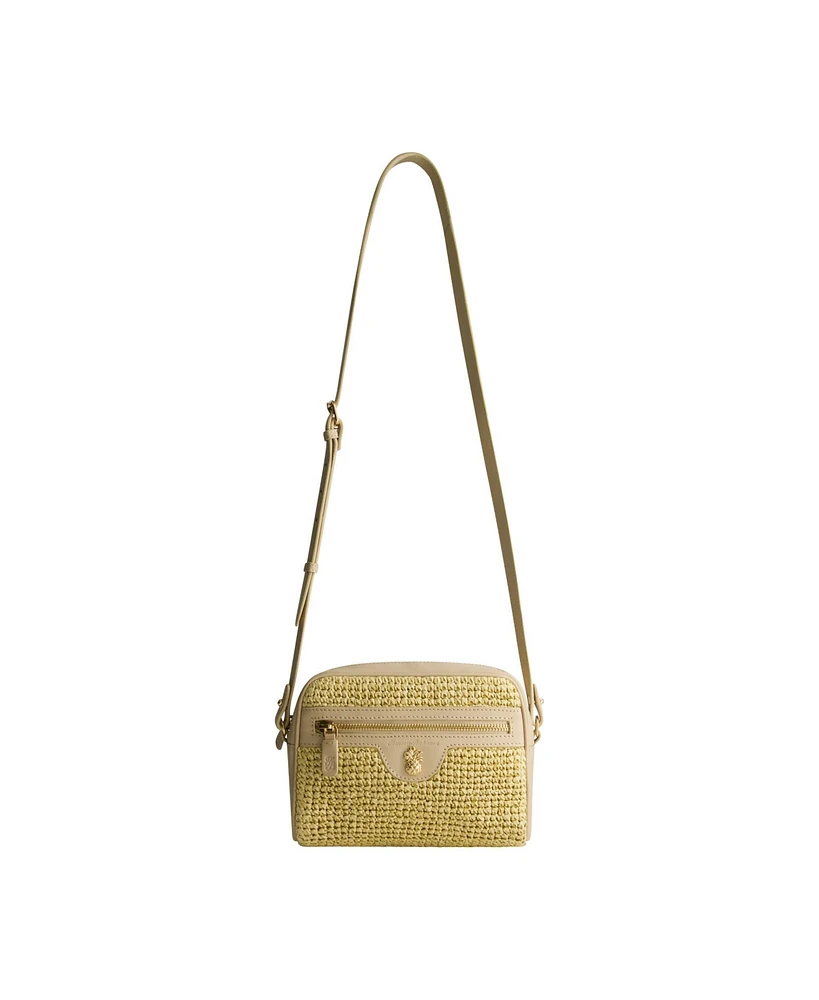 Tommy Bahama Soft Straw Camera Bag