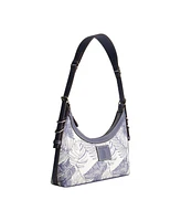 Tommy Bahama Graphic Leaf Print City Hobo