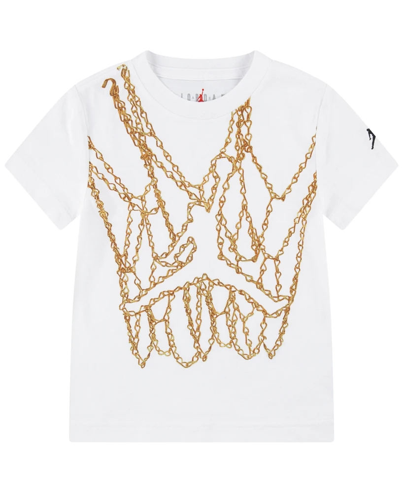 Jordan Toddler & Little Boys Chain Short Sleeve T-Shirt