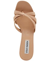 Steve Madden Women's Cary Strappy Kitten-Heel Mule Sandals