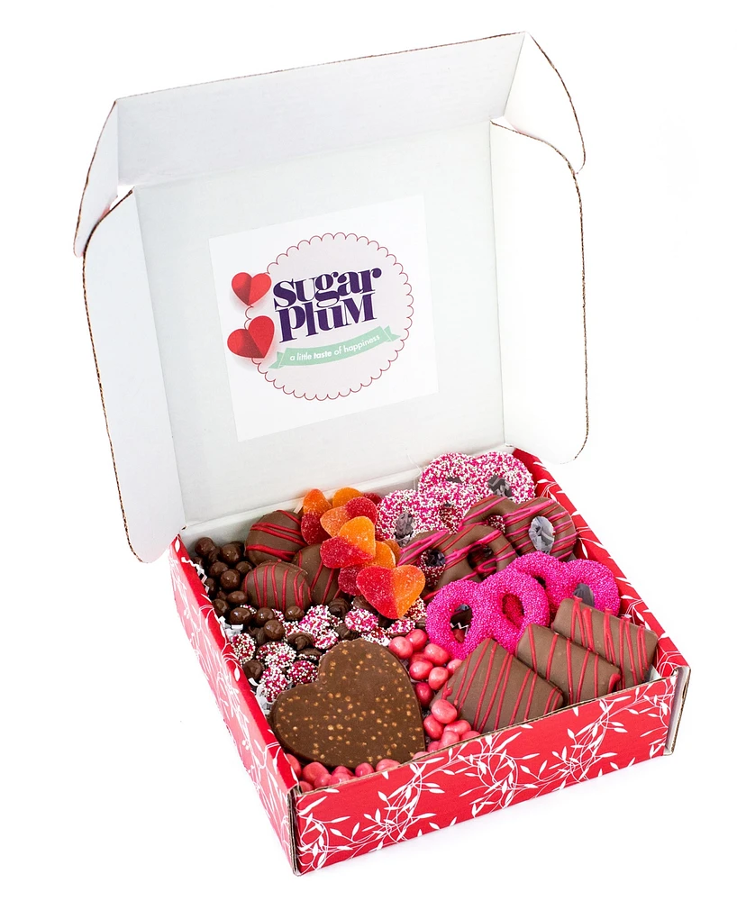 Sugar Plum Chocolates Happy Valentine's Day Box, 17 Pieces