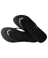 Havaianas Women's Slim Stars Round Toe Sandals