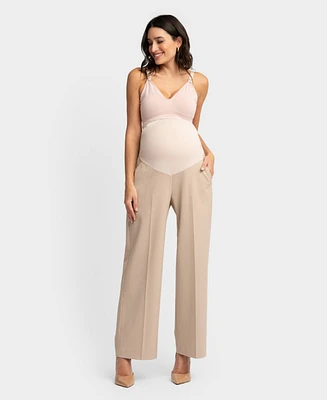 Seraphine Women's Maternity Wide Leg Pants