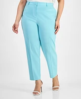 Tahari Asl Plus Classic Ankle Pants