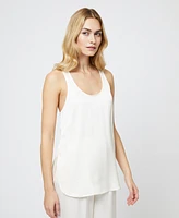 French Connection Women's Ennis Satin Tank Top