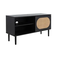 Claude 1 Door 2 Shelf Media Stand