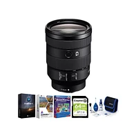 Sony Fe 24-105mm f/4 G Oss Full-Frame E-Mount Lens with Accessory Bundle