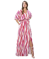 HotSquash London Women's Oversized Split Front Maxi Dress
