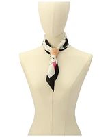 Kate Spade New York Women's Crossword Silk Bandana Scarf