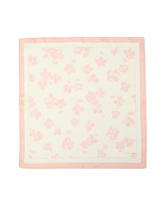 Kate Spade New York Women's Spring Pansies Silk Bandana Scarf