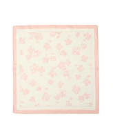 Kate Spade New York Women's Spring Pansies Silk Bandana Scarf