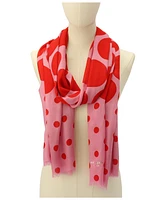 Kate Spade New York Women's Seasonless Dot Oblong Scarf