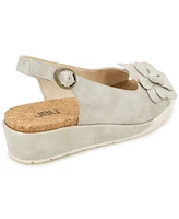 Jbu Women's Rosetta Wedge Sandal