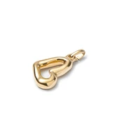 UNOde50 18K Gold Plated Big Heart Shaped Charm