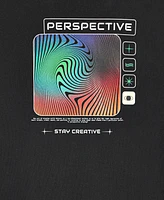 Mode of One Men's Perspective Relaxed-Fit Graphic T-Shirt, Exclusively at Macy's