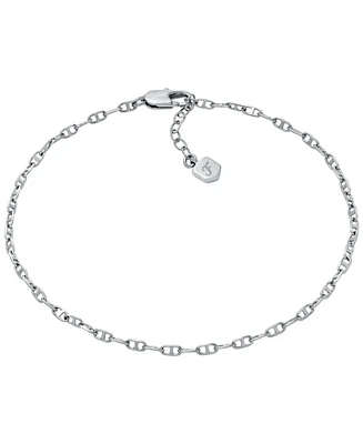 Fossil Heritage D-Link Brass Chain Anklet