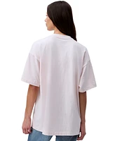 Calvin Klein Jeans Women's Boxy Varsity Logo T-Shirt