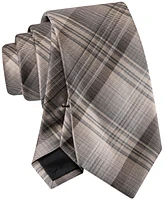 Calvin Klein Men's Beagle Plaid Tie