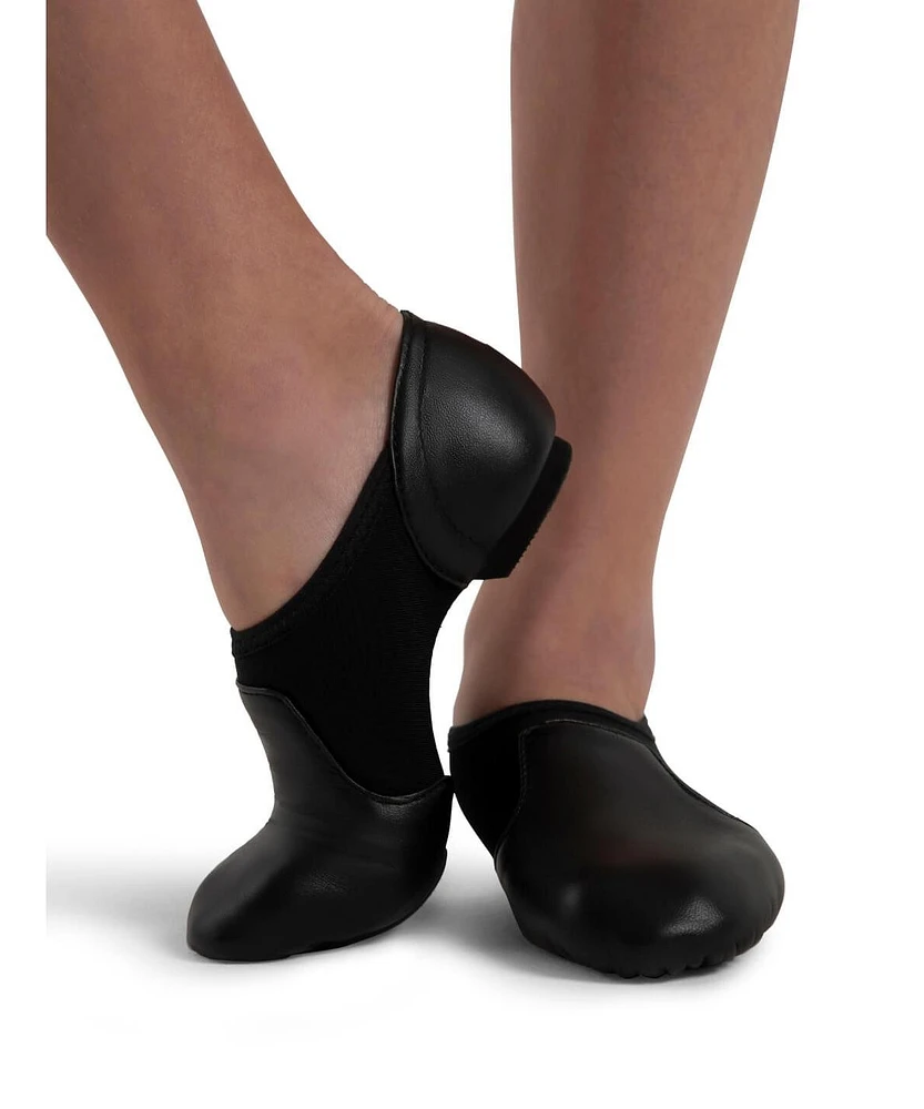 Capezio Girls Jazz Glove Wide Width Shoe