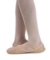 Capezio Girls Leather Juliet Ballet Shoe