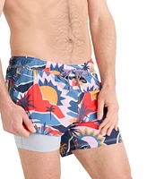 Saxx Men's Oh Buoy 2 1 5" Stretch Swim Short